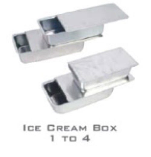 ஐஸ்கிரீம் அச்சு ரொட்டி அச்சு கேக் அச்சு கொள்கலன் மூடியுடன் கூடிய செவ்வக வடிவம் பல்நோக்கு கொள்கலன்