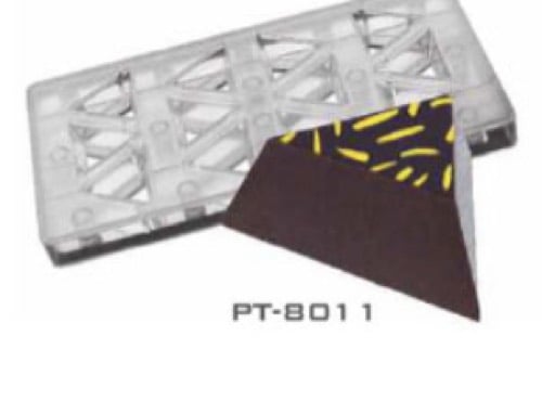 Chocolate Transfer Sheet Mold Polycarbonate Chocolate Mold DIY Handmade Chocolate Magnetic Chocolate Mold Candy Mould Flower