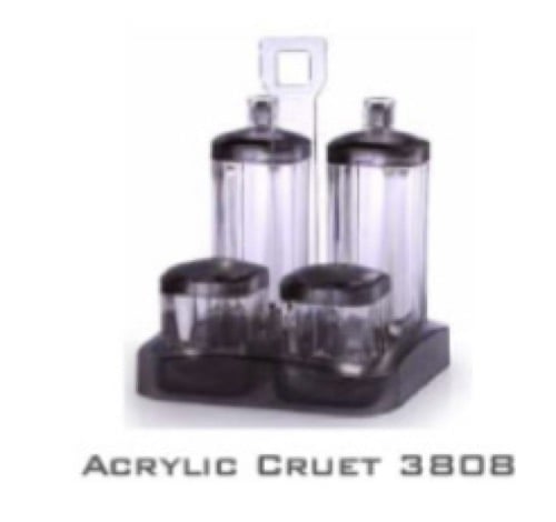 Acrylic Cruet Asso