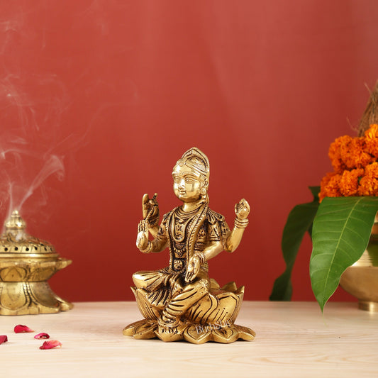 Brass Bal ambika ma balatirupurasundari/ Balambigai Statue 6.5"