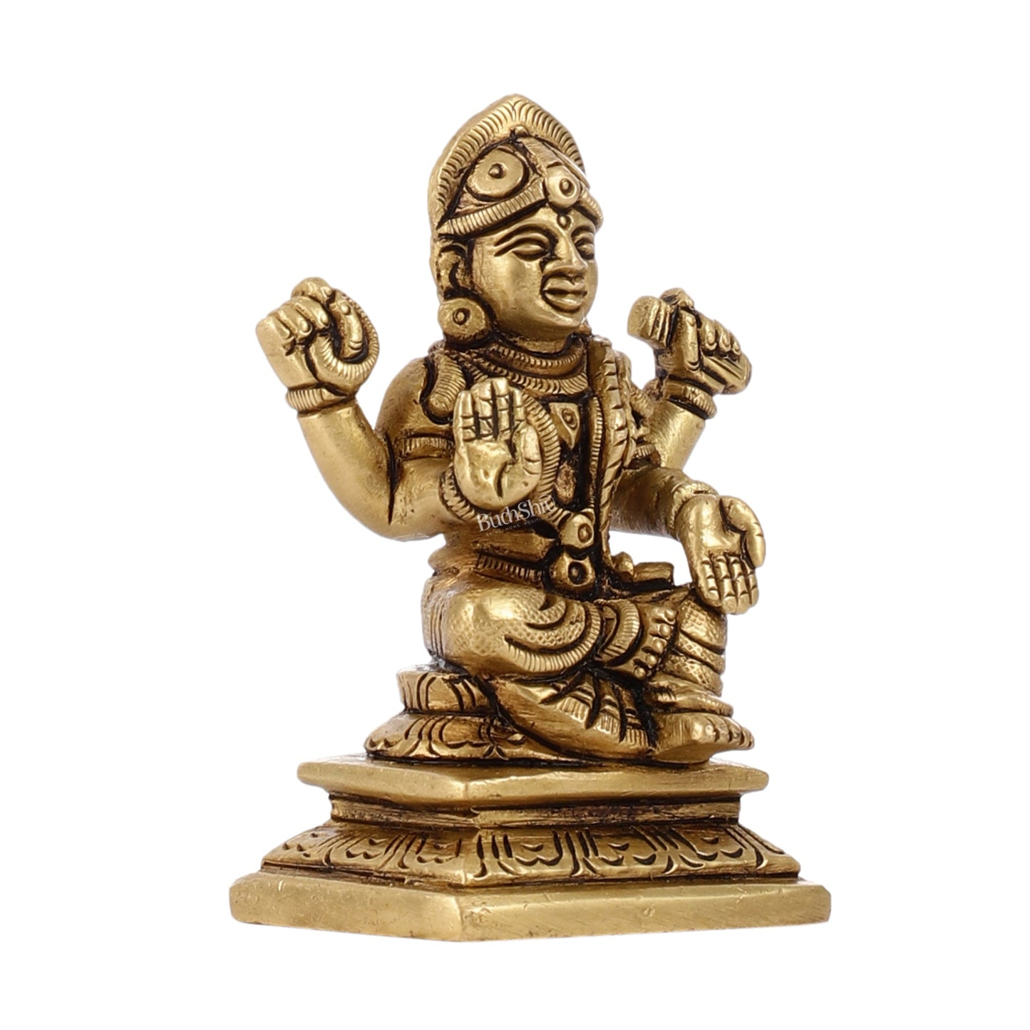 Brass Tripura sundari ba sundari balambika Idol | Height 3 inch