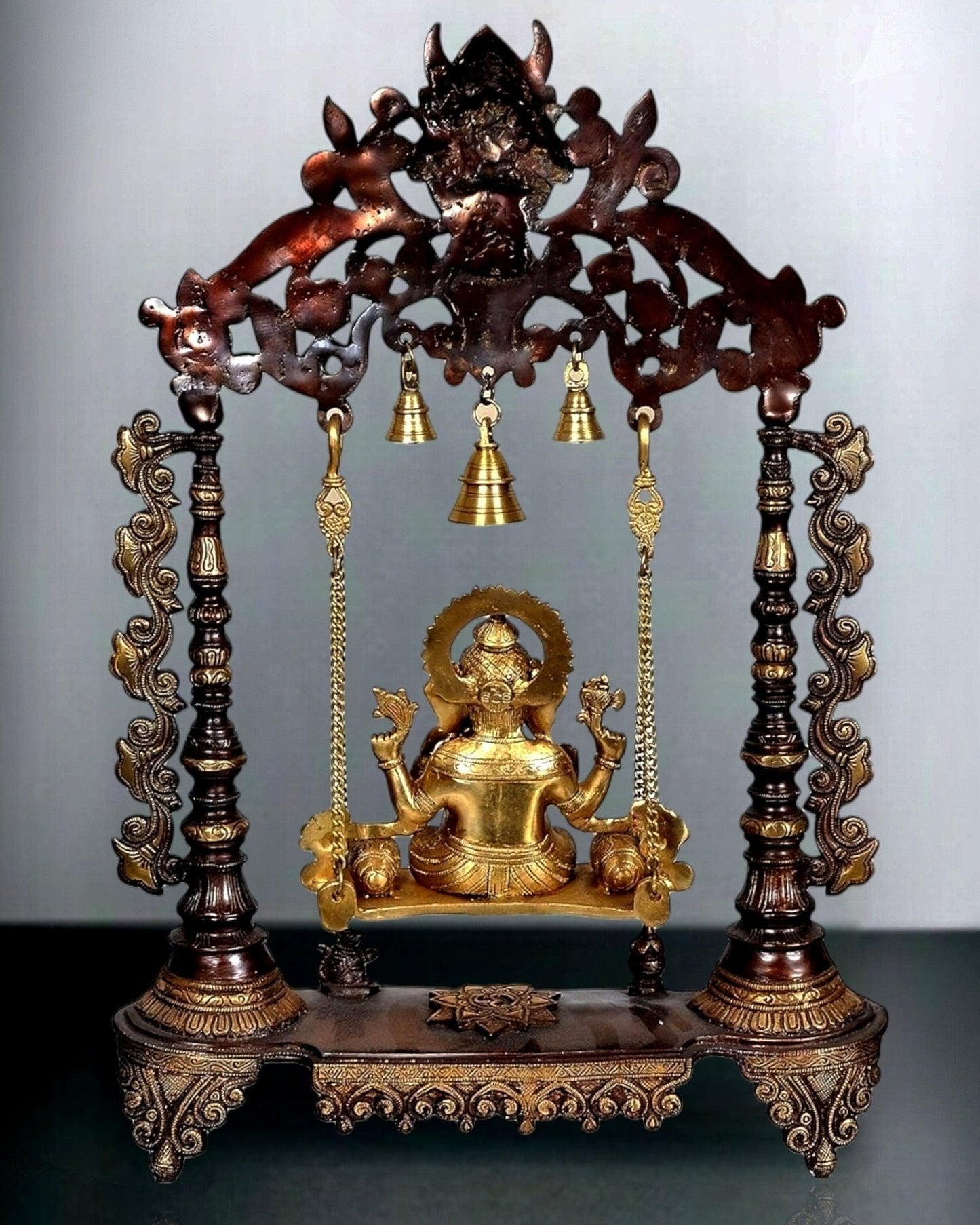 Brass Large Ganesha Swing - 26 inch