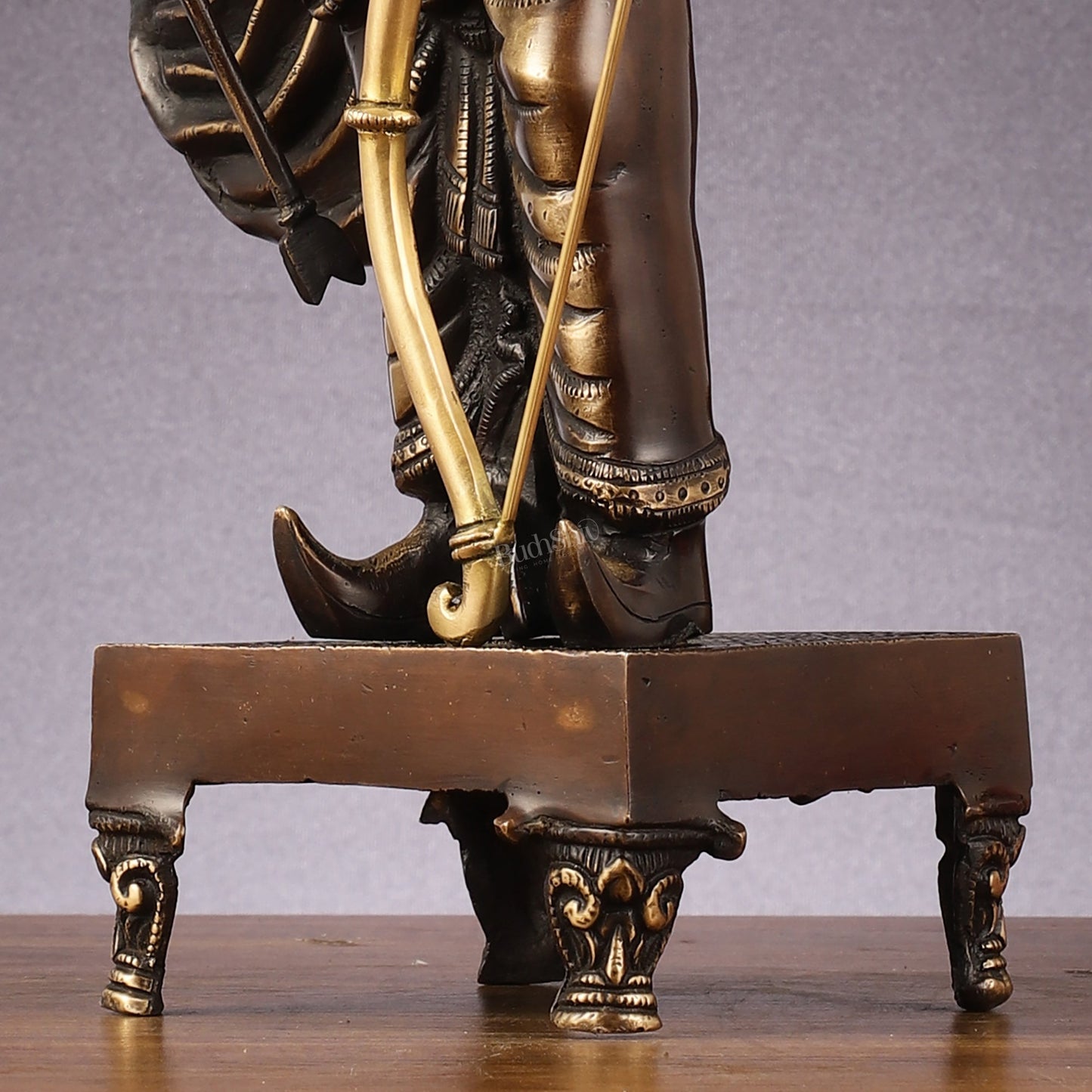 Brass Lord Rama Idol brown | 18"