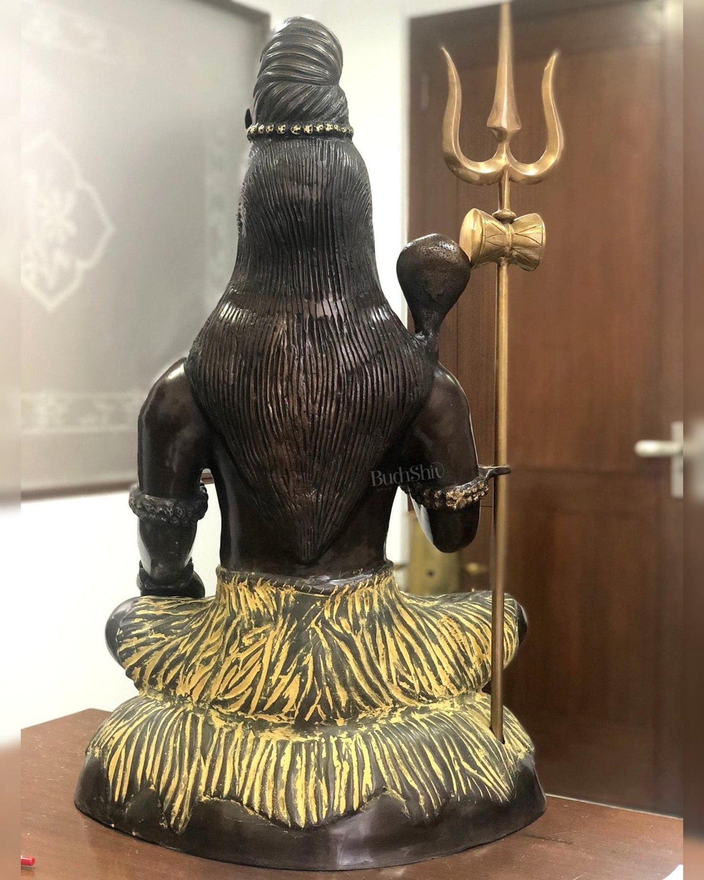 Brass Shiva statue 3 feet 35 inches