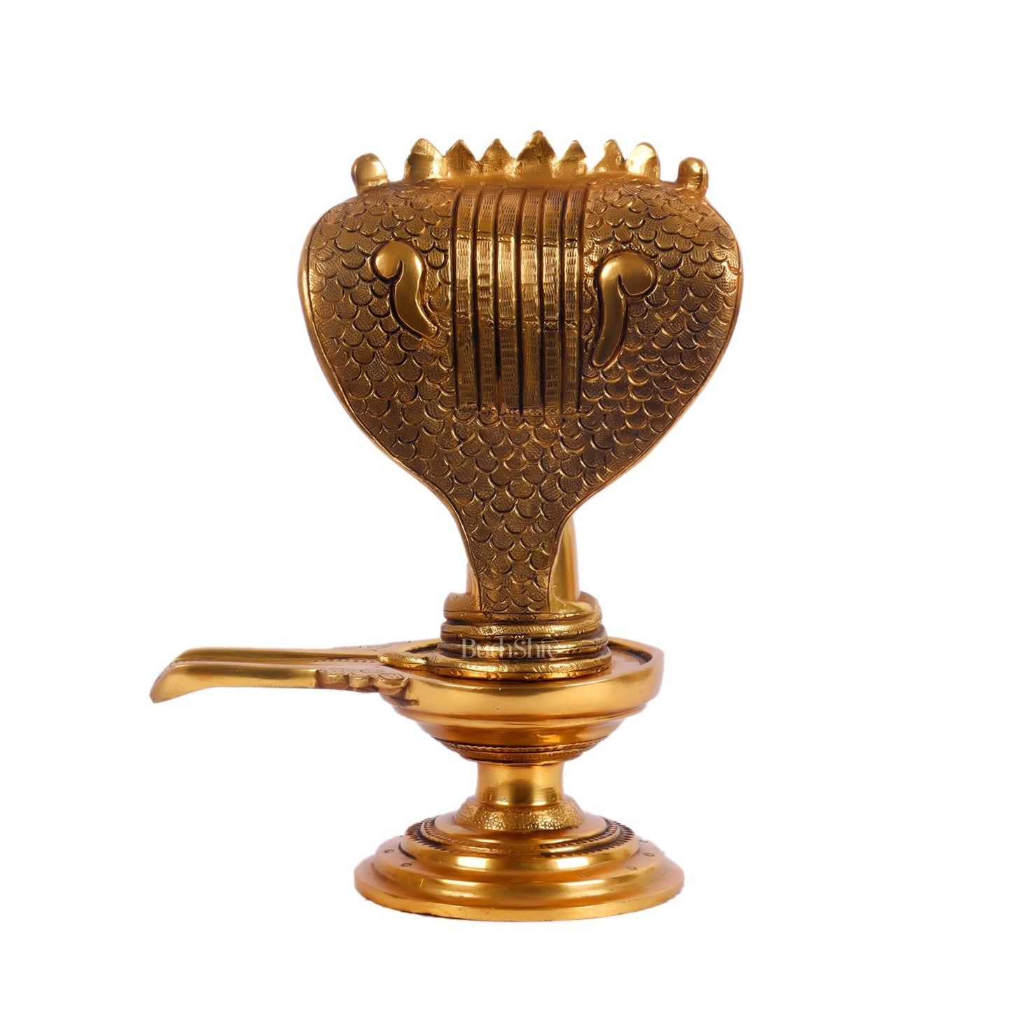 Brass Shivling 8 "