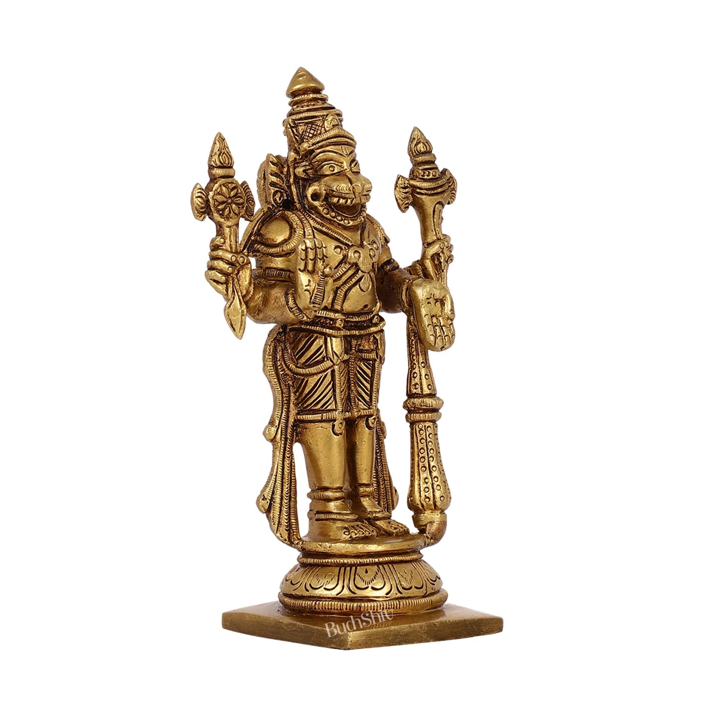 Brass Standing Narsimha 6"