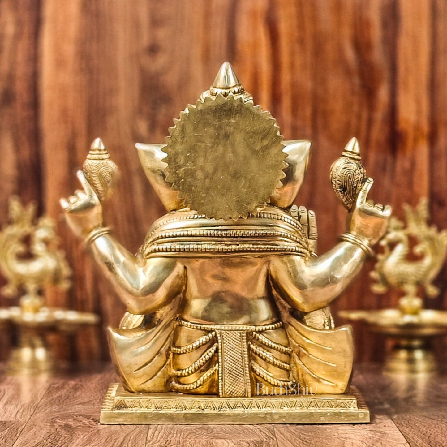 Brass Superfine Ganesha Idol 15"