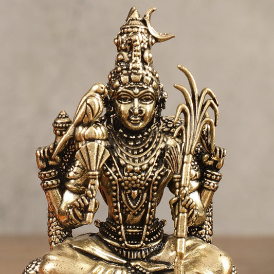 Brass Superfine Lalitadevi Rajarajeshwari Idol kamakshi amman - 4 in Height