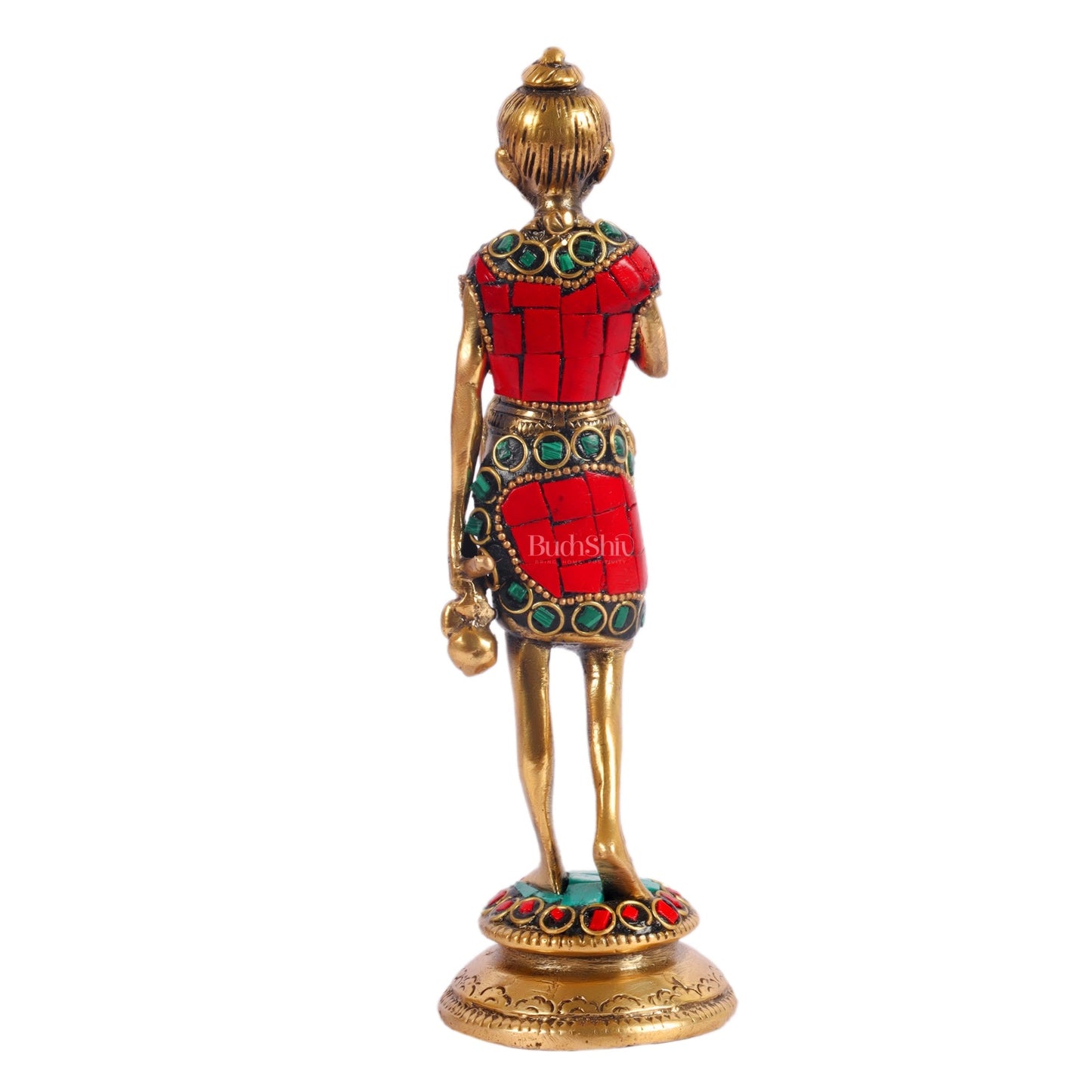 Brass Swaminarayana neelkanth statue 6.5"