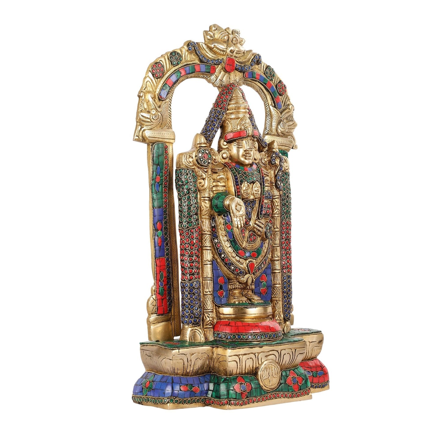Brass Tirupati Balaji Lord Venkateshwara Swamy idol 20 inch