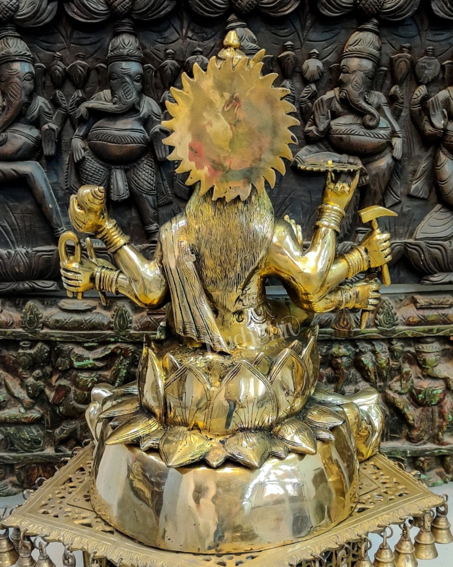 Brass Varahi Amman Large statue 21"