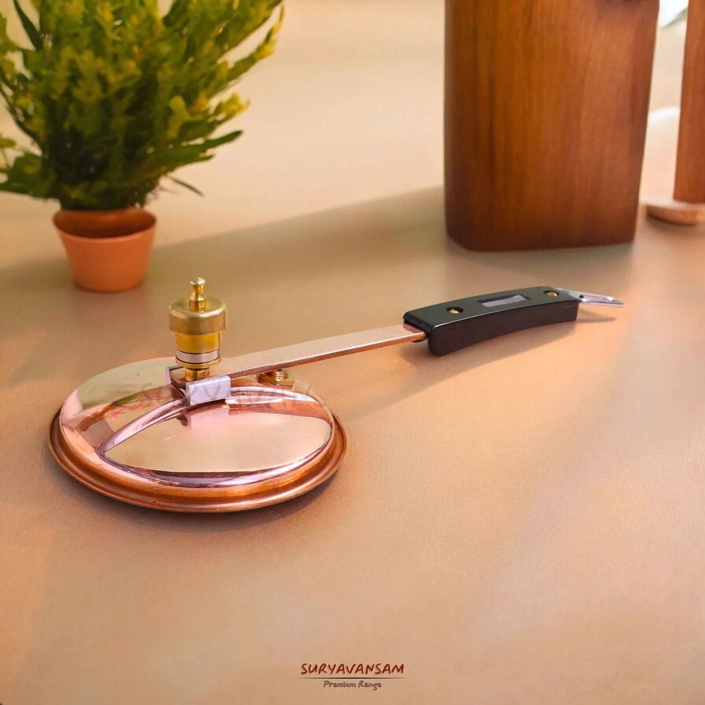 Pure copper Pressure Cooker with tin coating