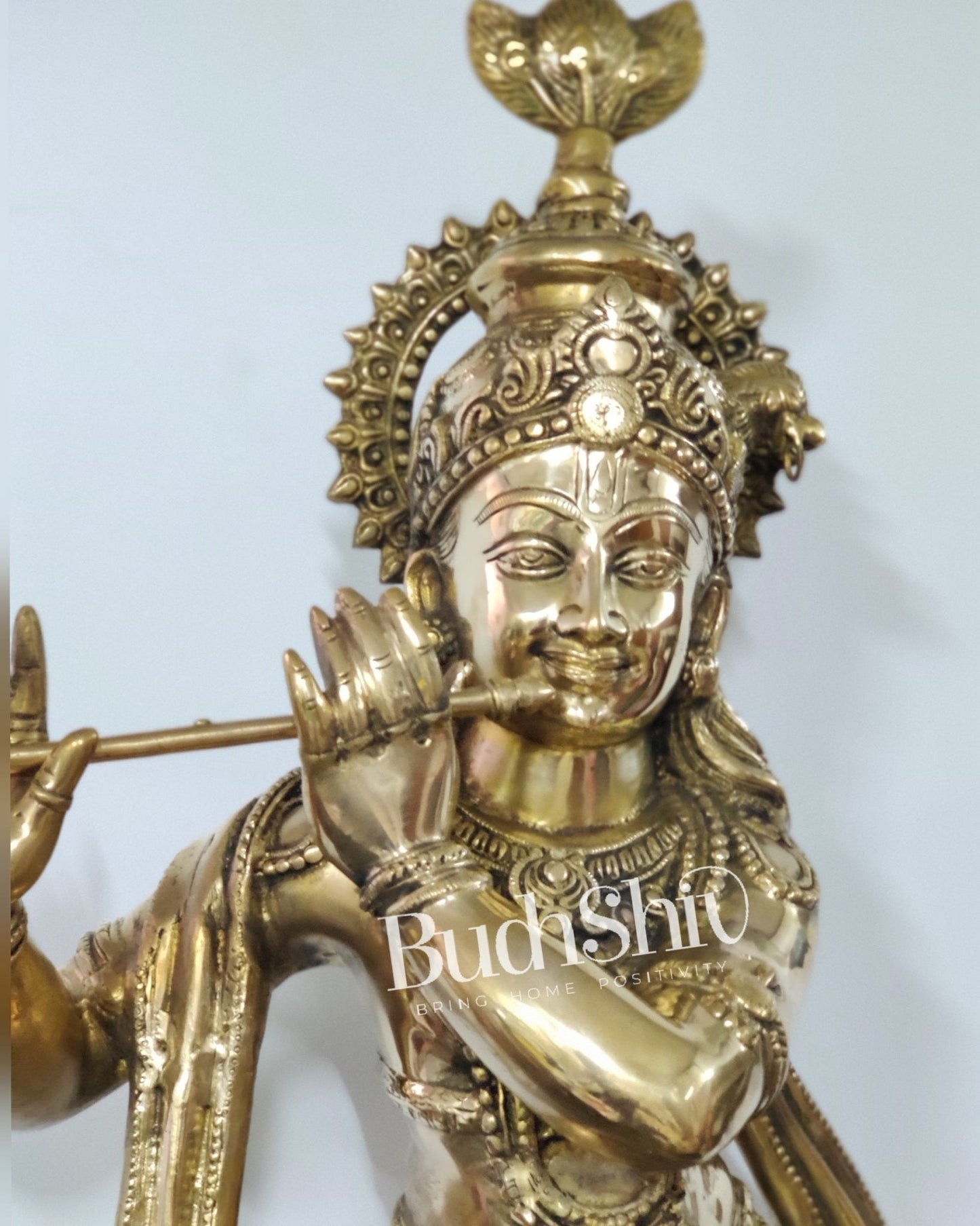 Divine Large Lord Krishna Statue - 36 inch