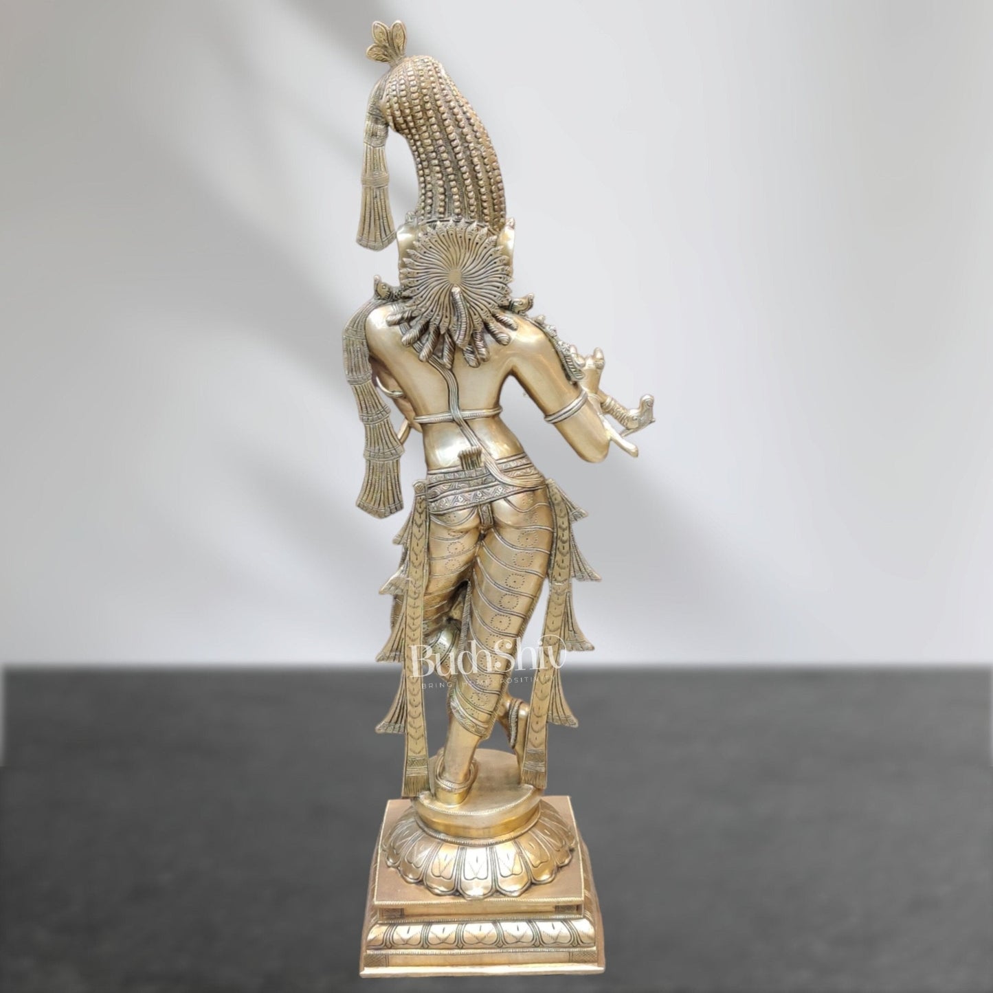 Divine Superfine brass Krishna Murlidhar Idol | 36 inch/ 3 feet