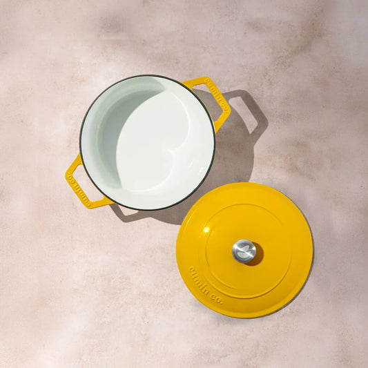 No. 8 Enamel Cast Iron Dutch Oven (2.5L)