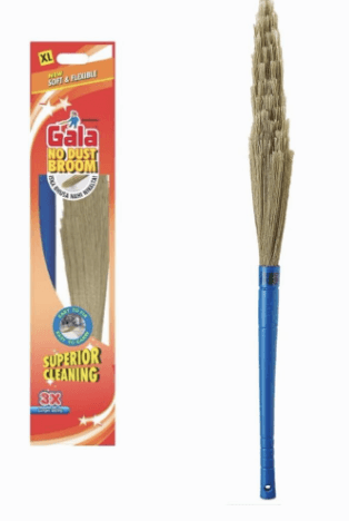 Gala No Dust Floor Broom XL Modular, Broom with Long Handle ,Broom stick for home floor cleaning, Jhadu for home cleaning (1 Piece)