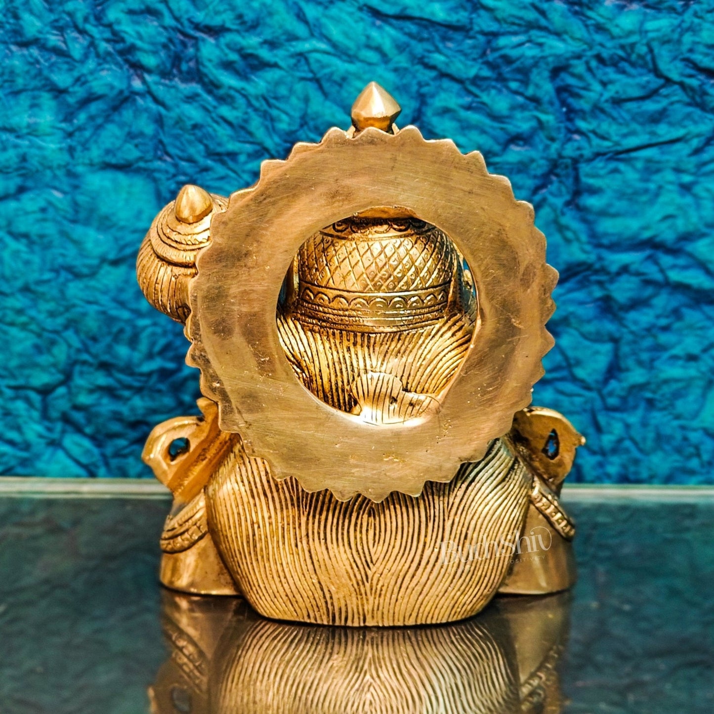 Handcrafted Brass Hanuman Ji face idol | 8" Height