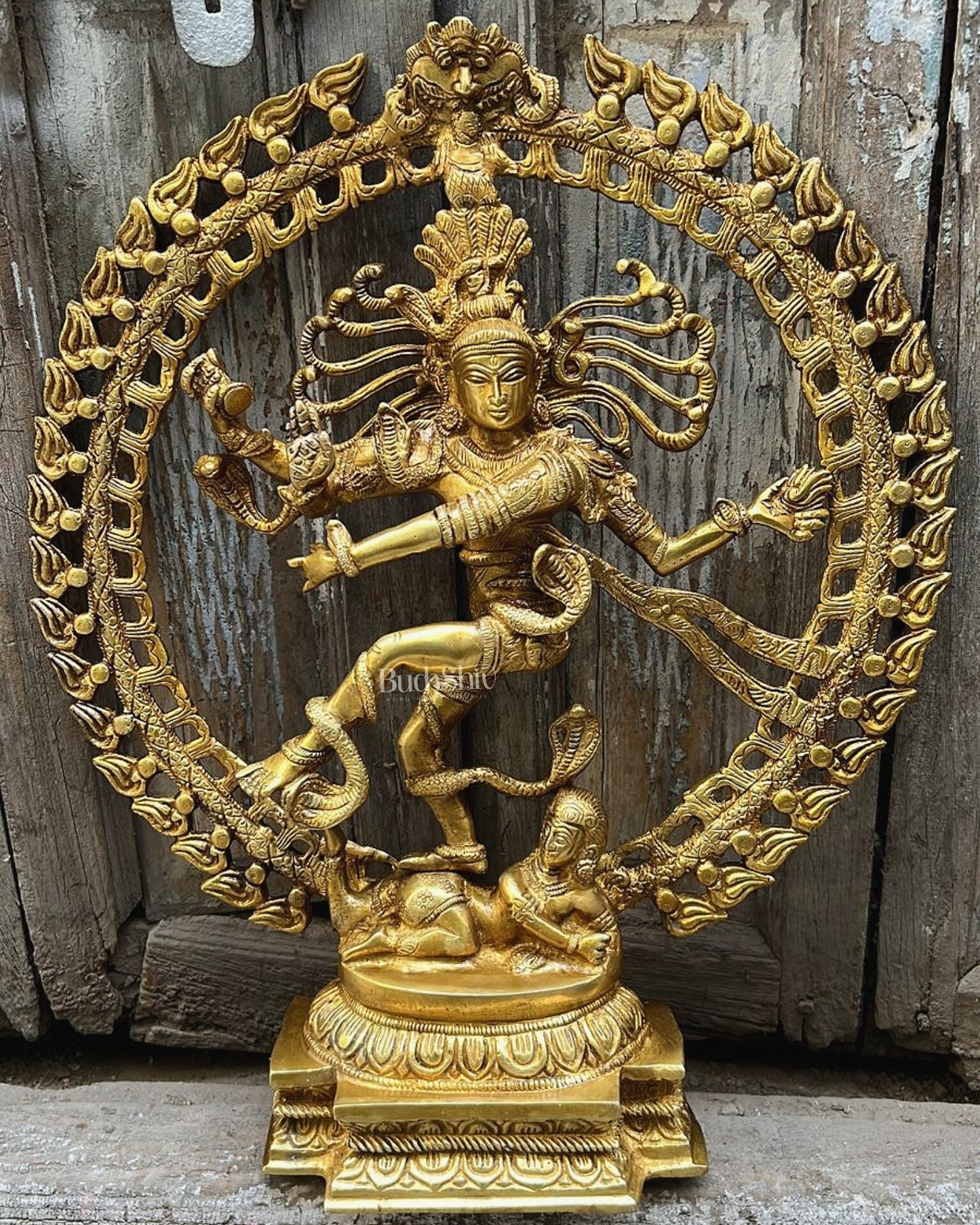 Handcrafted Fine Brass Nataraja Statue - 20.5" Height