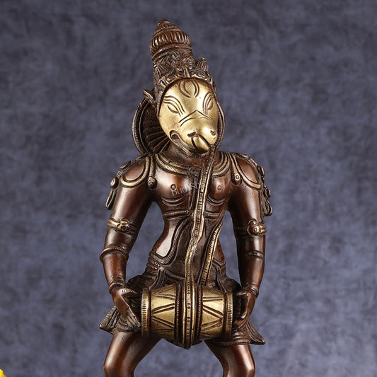 Hayagriva brass idol Restorer of Vedas 12.5"