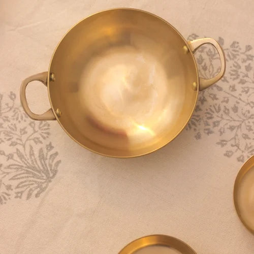 Kansa Tulsi Serveware Kadai