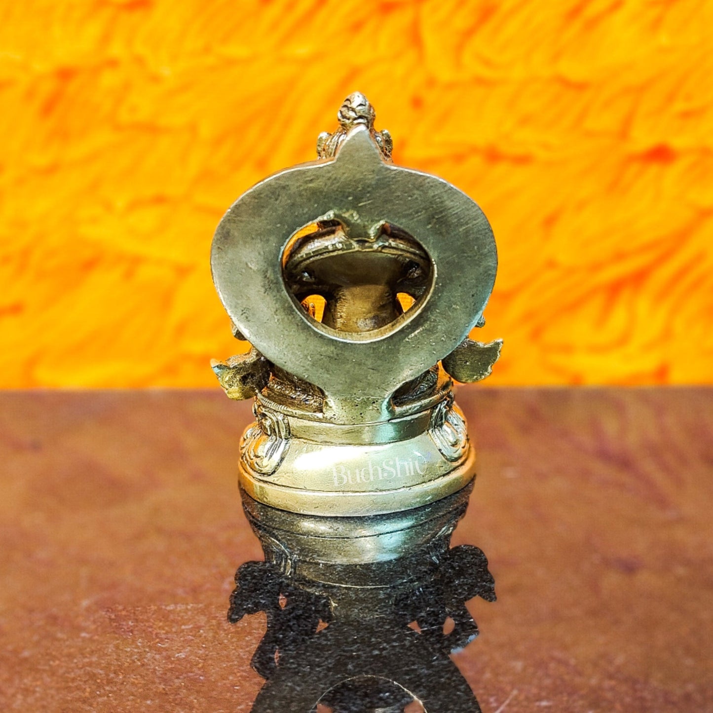 Kubera Brass Idol, 3.5" Height, Handcrafted