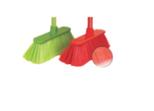 Heavy-Duty Push Broom - Perfect for Sweeping Hard Floors & Carpets