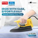 Prestige Magic Magnite 750 W Dry Iron (Yellow, Black)
