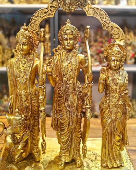 Majestic Ram Darbar Brass Idol 25 inch