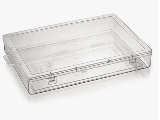 Nakoda 1100 Pulse Container Storage Box for Multipurpose Use,Transparent - 3000 ml