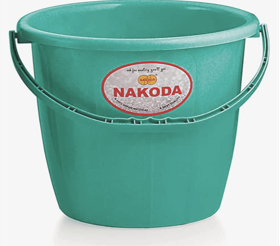 Nakoda Turbo Opaque Bucket Plastic Bathroom Bucket - 18 Litre