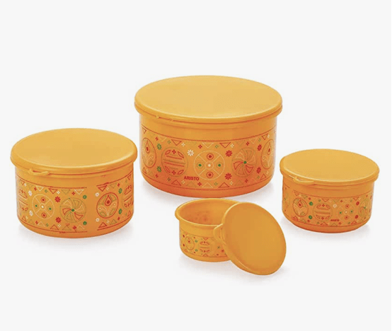 Nakoda Glory Storage Container & Organizer Set for Kitchen & Home Use, Set of 5