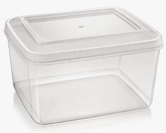 Nakoda 1100 Delux Plastic Container for Home Storage,Color May vary -34500 ml