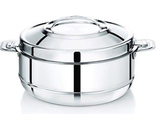 Premier Elite Serving Bowl Stainless Steel 3500ml hot box