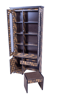 स्टाइलिश डबल डोर ड्रेसिंग टेबल - किसी भी बेडरूम के लिए बिल्कुल सही!