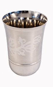 SS TUMBLER MAYUR(Set of 6) 7.7X7.7X10.5