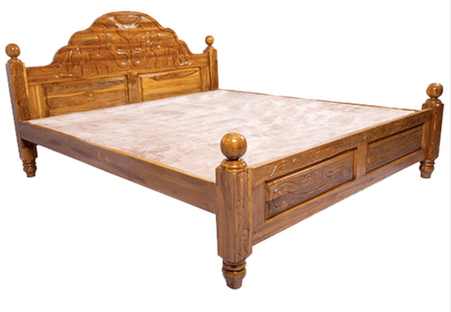 6x6 COT Teak Wood: Durable & Stylish for Home Decor