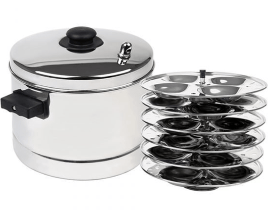 Stainless Steel Idli Maker - Make Delicious Idlis Easily!