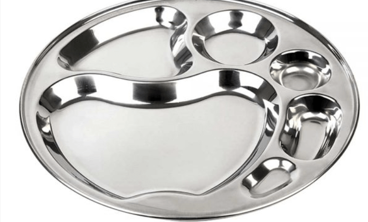 Stainless Steel Apple Plate