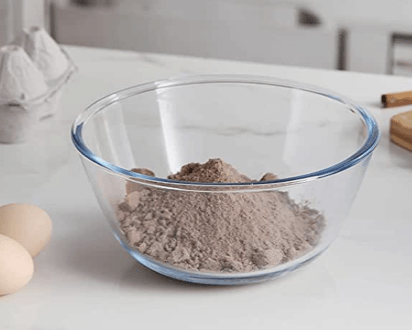 रॉक्स ग्लास मिक्सिंग बाउल, 1.5 लीटर, 1-पीस, साफ़