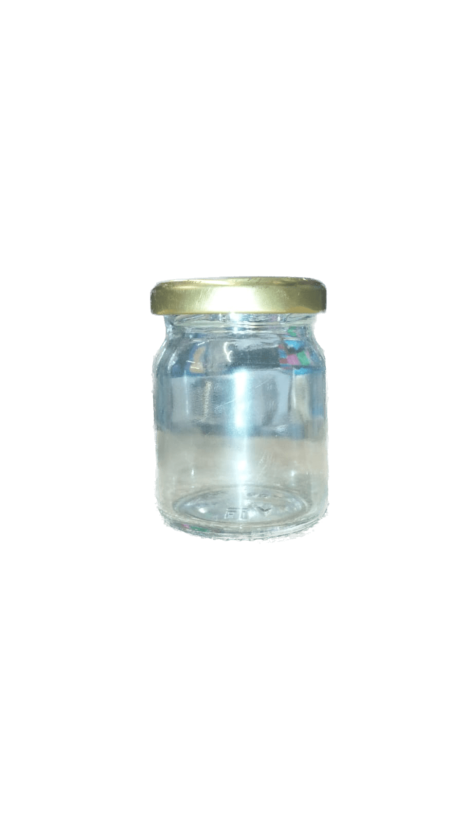 Glass jar small