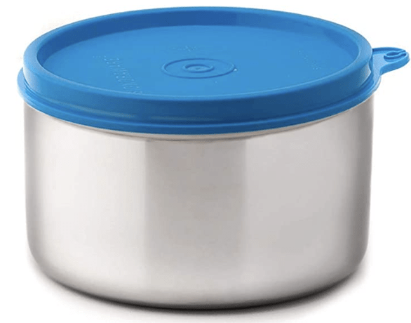 Signoraware Executive Big Stainless Steel Container, 500 ml/20mm, Blue