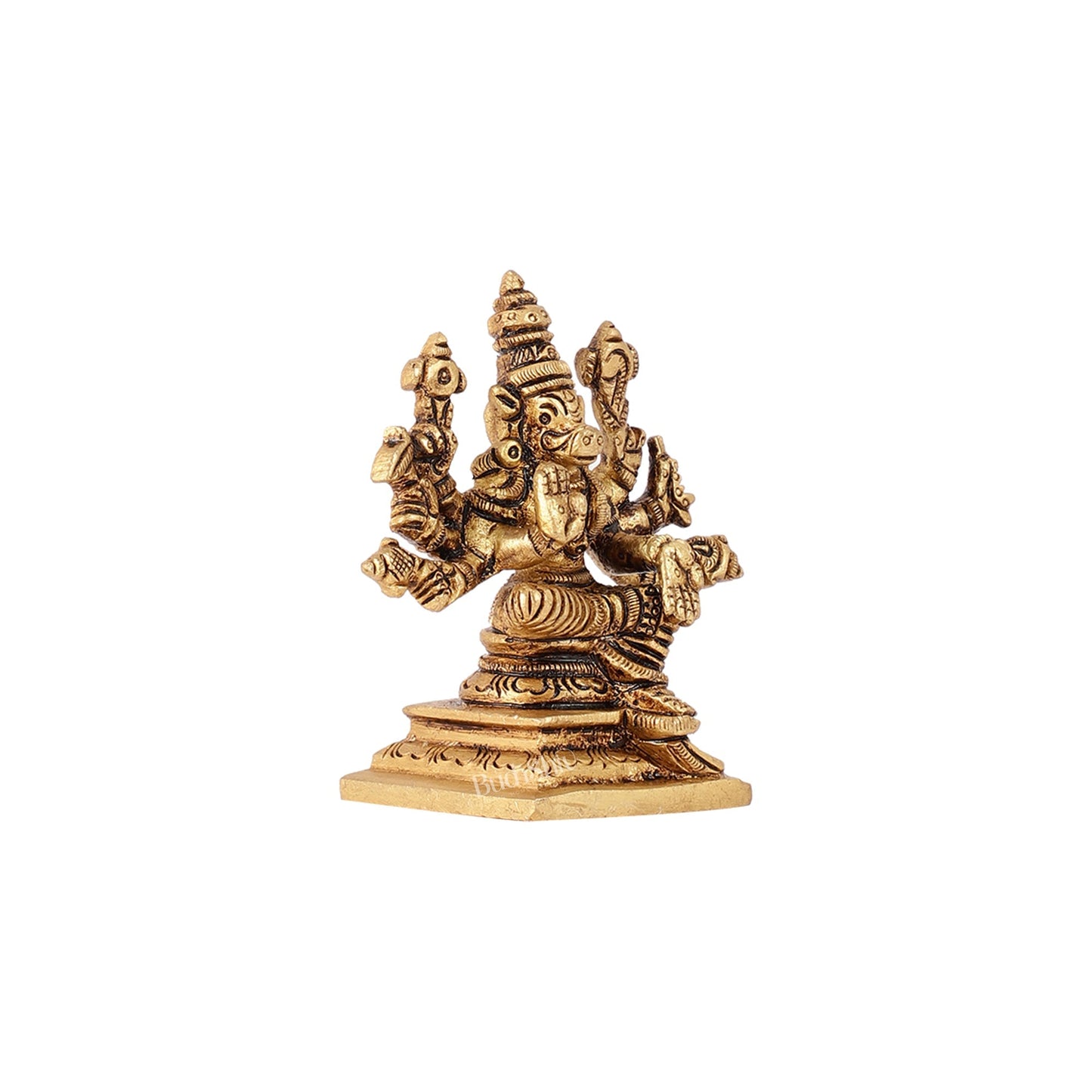 Small Brass Superfine Varahi Idol | 3.5" Height | Intricate Detail