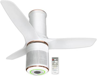 HAVELLS STEALTH PURO AIR with 1 Year Warranty 1250 mm Ceiling Fan (Pearl White LT. Copper | Pack of 1)