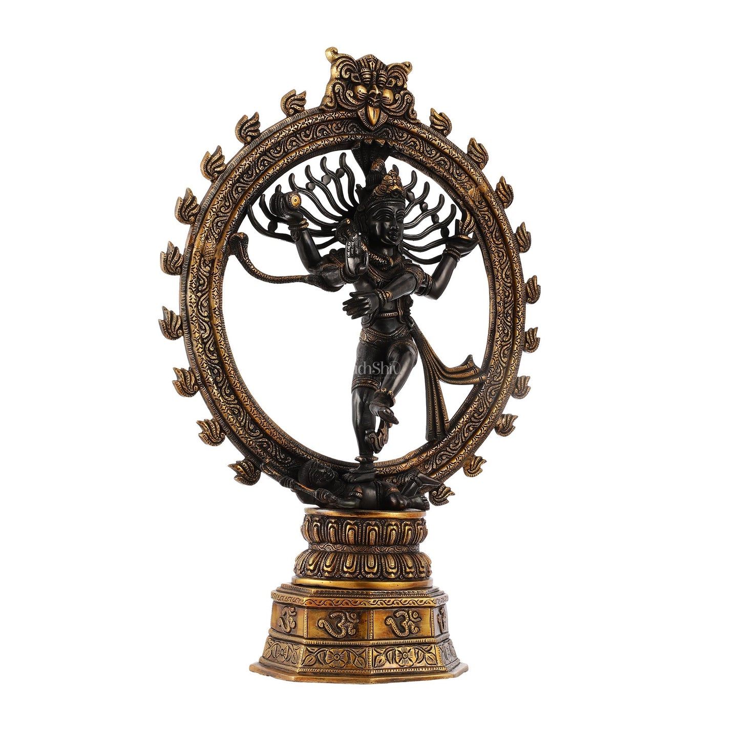 Superfine Brass Nataraja Dancing Shiva Statue - 23 inch