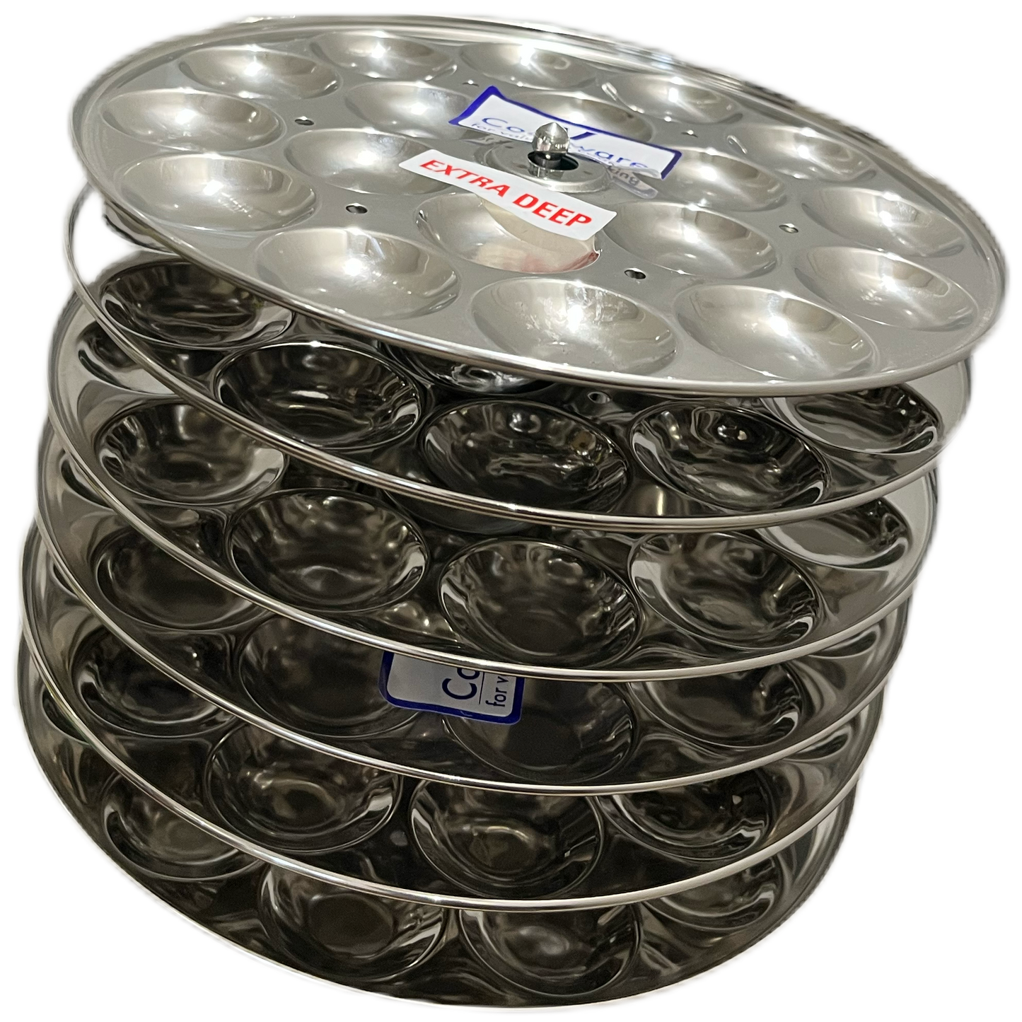 मिनी इडली प्लेट अतिरिक्त गहरी इडली स्टैंड सेट