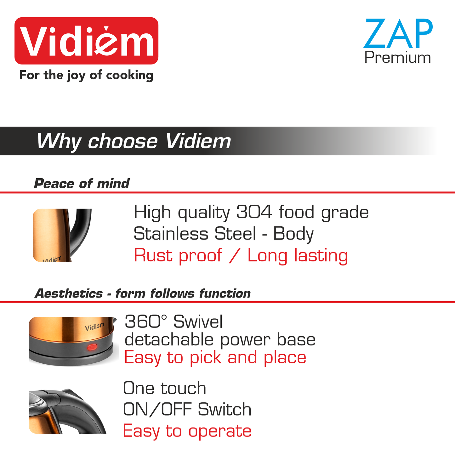Zap Premium - Bronze Gold 1.8 Ltr Vidiem