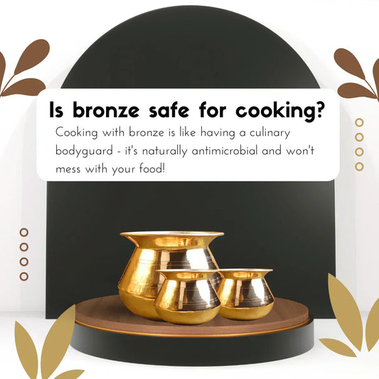10 Benefits of Cooking with Bronze Utensils You Need to Know !