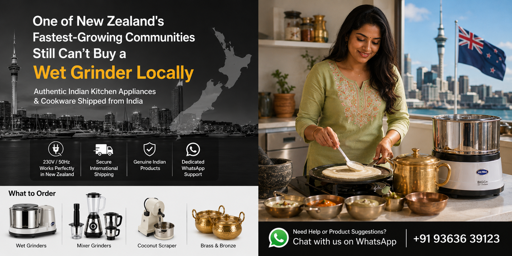 Buy Indian Kitchen Appliances in New Zealand