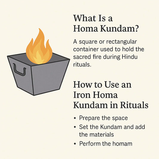 How to Use an Iron Homa Kundam in Rituals