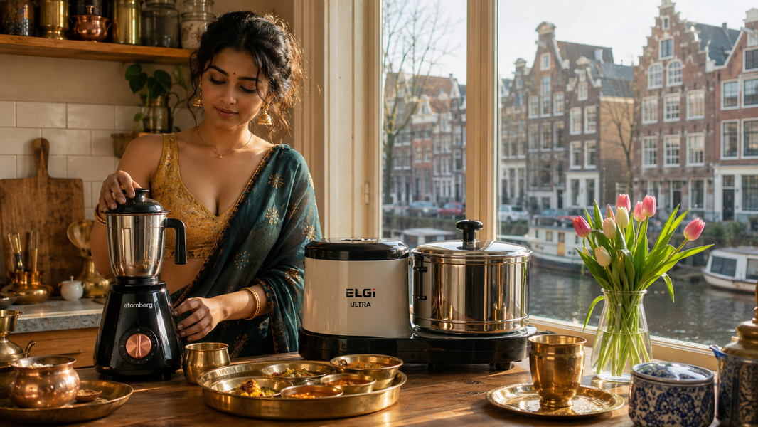 Van Chennai naar uw Keuken — Indian Kitchen & Home Essentials, Delivered to the Netherlands